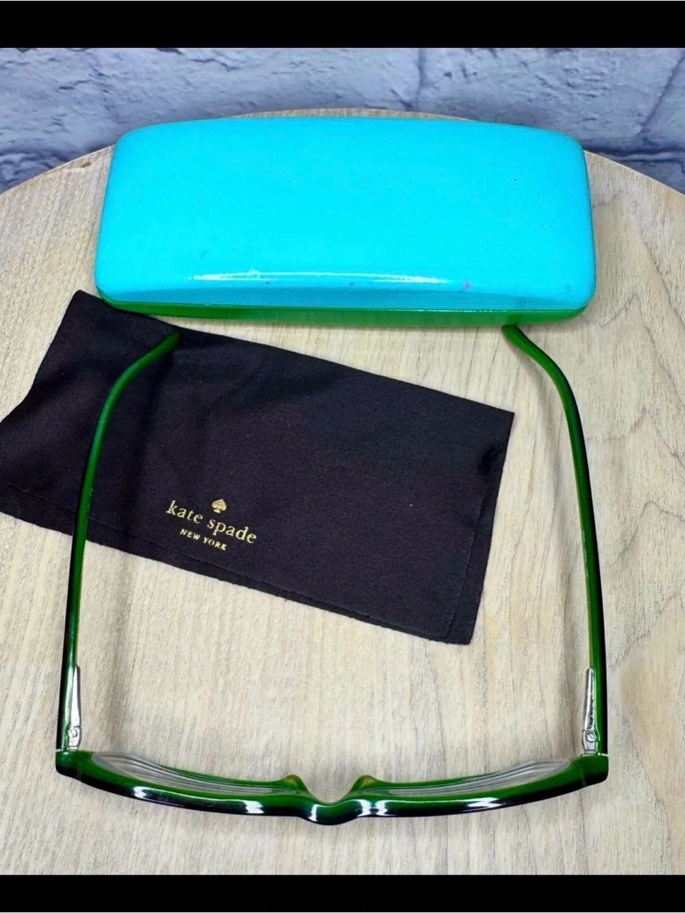 Kate Spade New York Women's Optical Eyeglasses With Cloth And Case